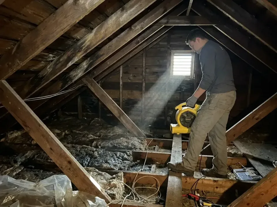 attic-water-damage-drying-proc-007 — frequently asked questions, Emergency Water Extraction & 24/7 Flood Response in Finley,…